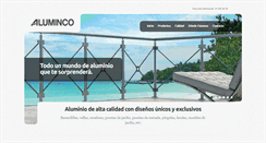 Desktop Screenshot of aluminco.es