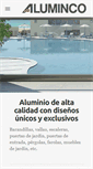 Mobile Screenshot of aluminco.es